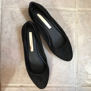 Audrey Brooke Mojito black flats, like new